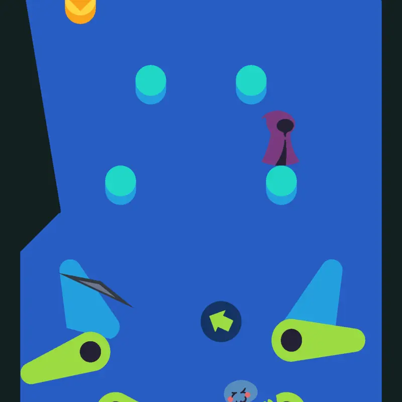 Pinball monster by @JasonTrotte