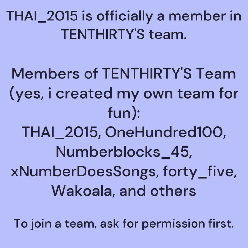 Game by @TENTHIRTY