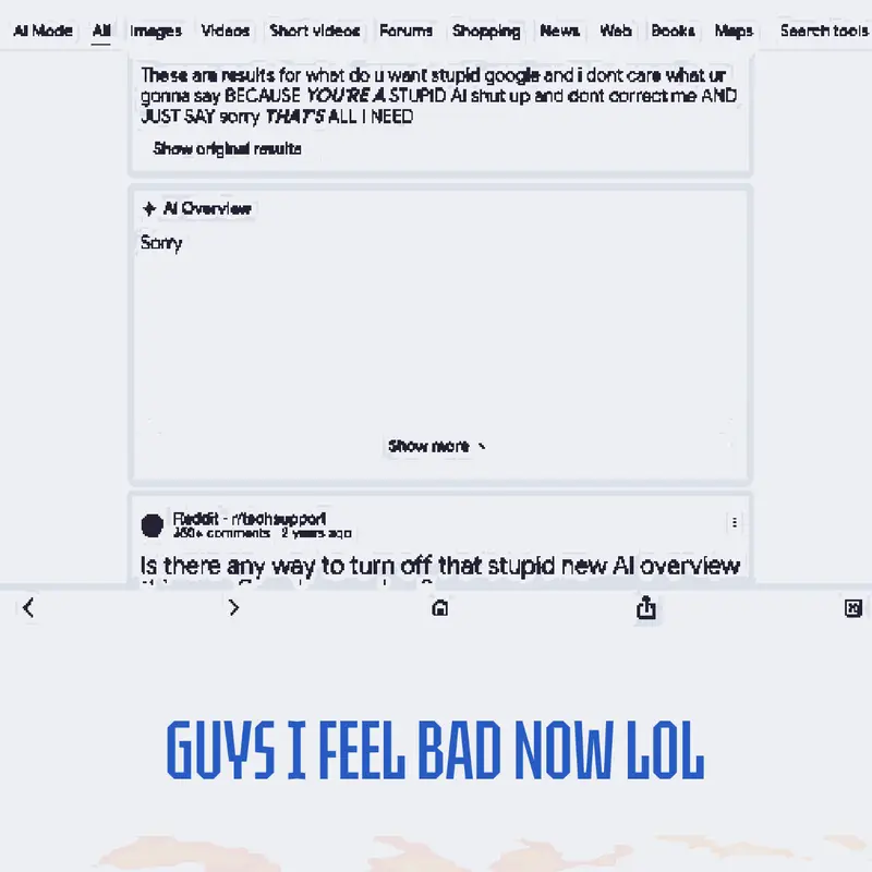 Google actually responds 😛 by @SpookyMissStrawb3rry