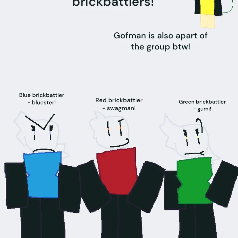 The brickbattlers! by @goofygooberr_official