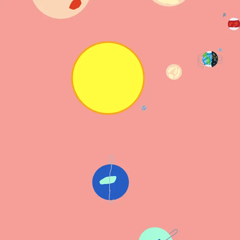 Solar system by @Chinese44223_castle