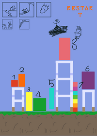 Numberblocks natural disaster survival!