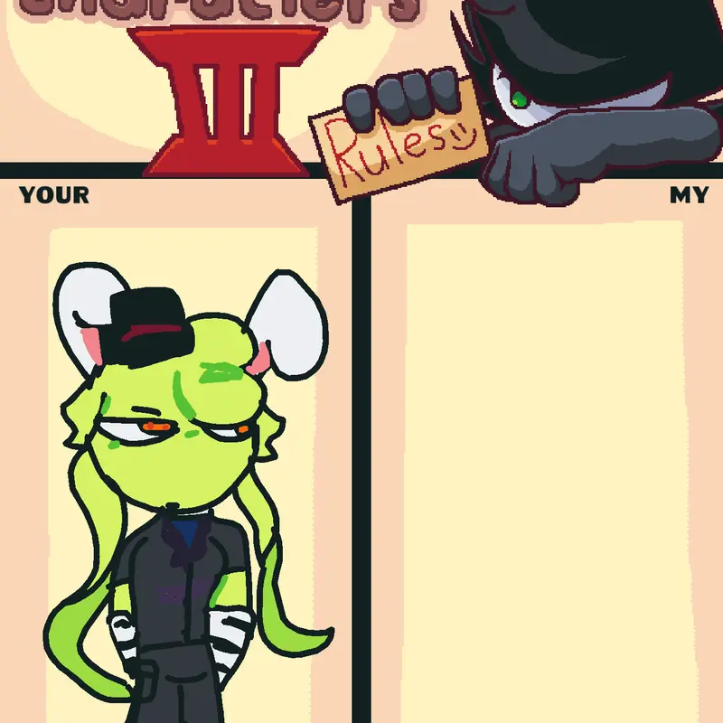 Oc by @Flexo_lolwrait