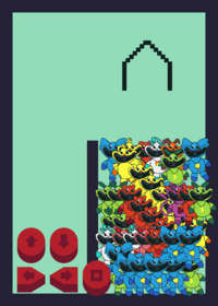 Smiling critters claw machine