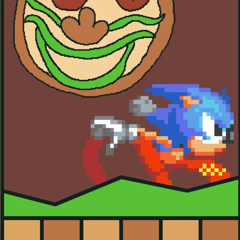 Sonic pizza time... by @sonic3333