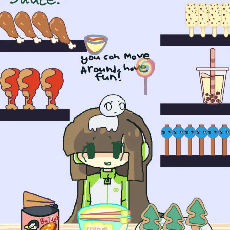 mukban by @beanieyuhh