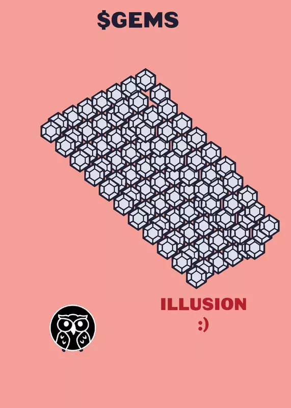 Gems illusion by @RgigiB3