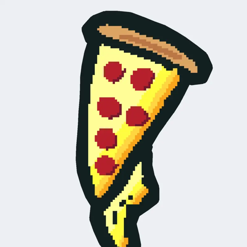 Pizza de pepperoni by @Luffygear5farmadordeaura