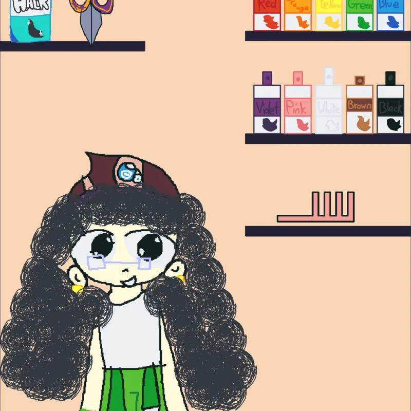 Fix Mori's Hair! by @M_M0R1G_CUTI3_MG_G