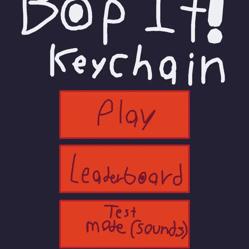 Bop It! Keychain by @LorenaCano