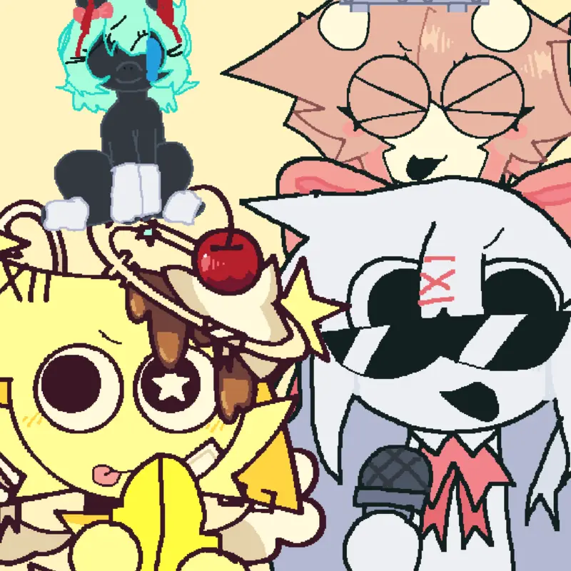 Click on each character to go to another by @lilmad