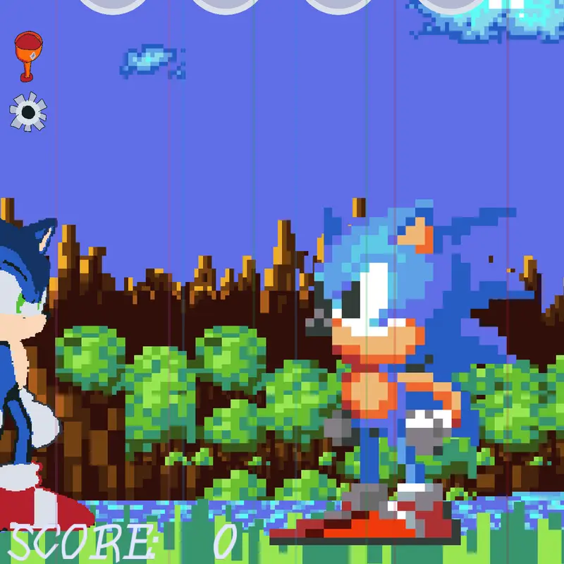 Sonic 4 vs journey by @sonic3333