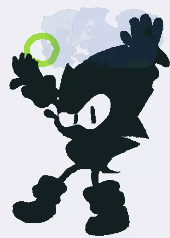 Outcome Memories Sonic Solo Win Screen by @TyniBean