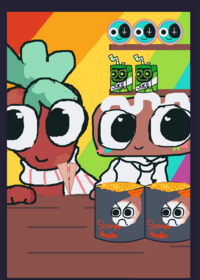 Cosmo and sprout mukbang