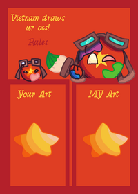 Vietnam draws ur ocs!