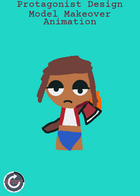Protagonist Design Model Makeover Animation