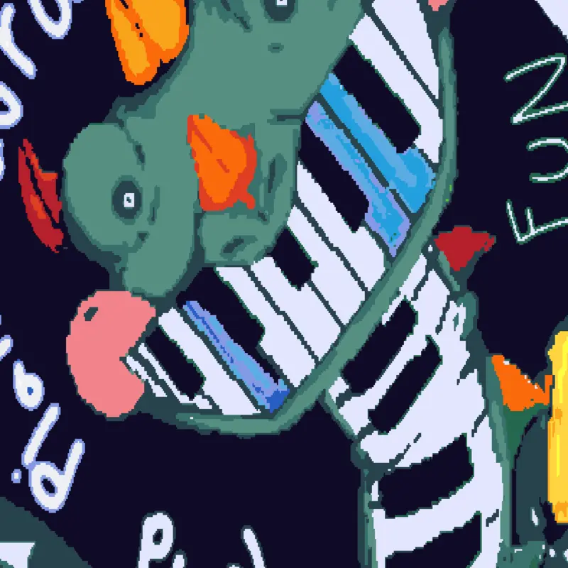 Pianossauro Justice by @-Huggy-Wuggy-