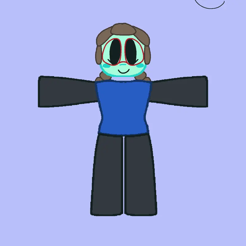Blu Teal ragdoll by @thewaybestlol
