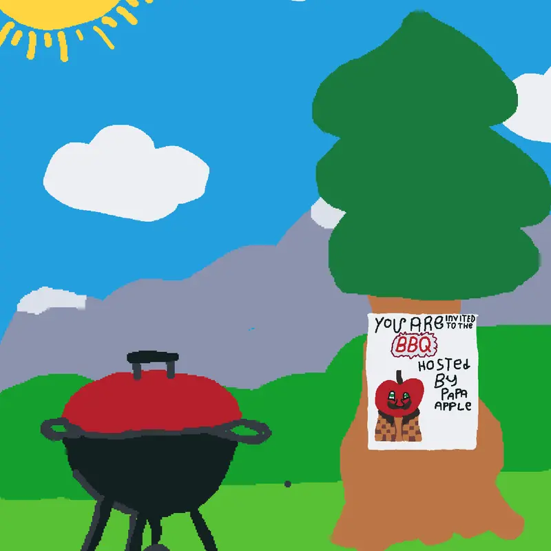 Papa Apples Barbecue by @FLOODS