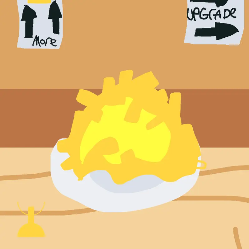 Eat fries by @spaccecazt
