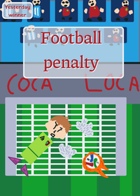 Football /soccer/fútbol penalty.