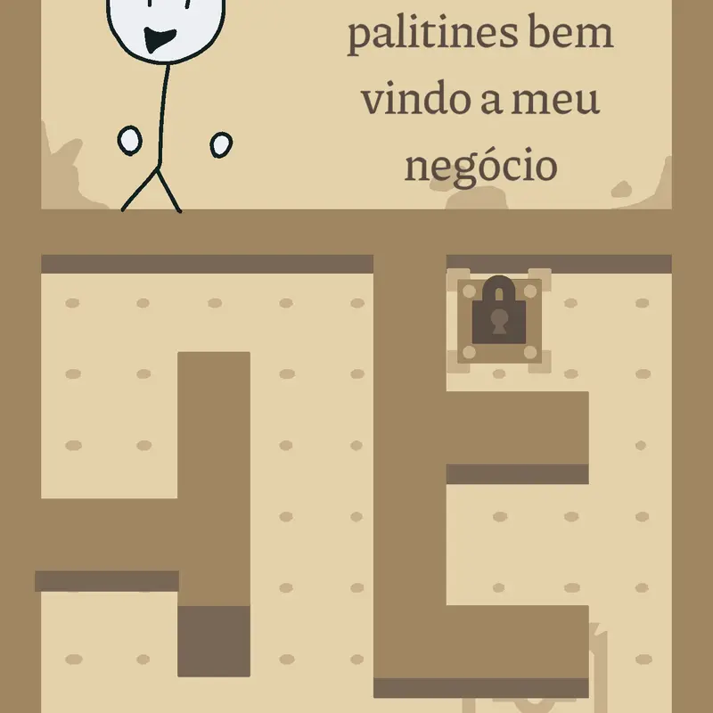 Negócio do boneco palitines by @MARIACECLIADOMINGUES
