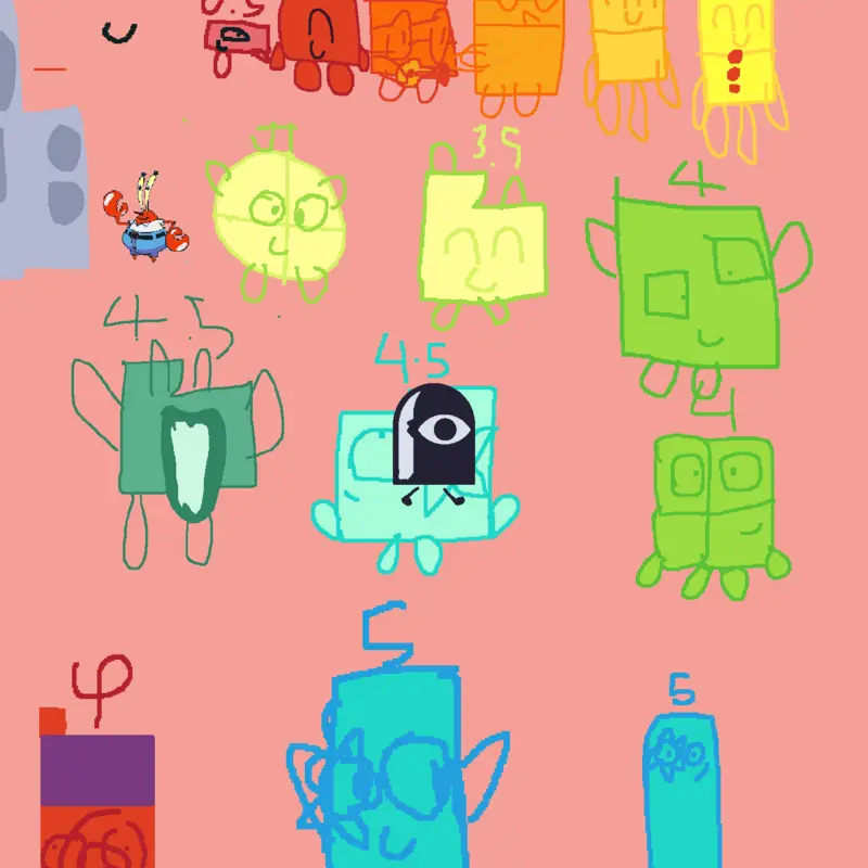 Numberblocks Poop game by @greencubesilly on Castle