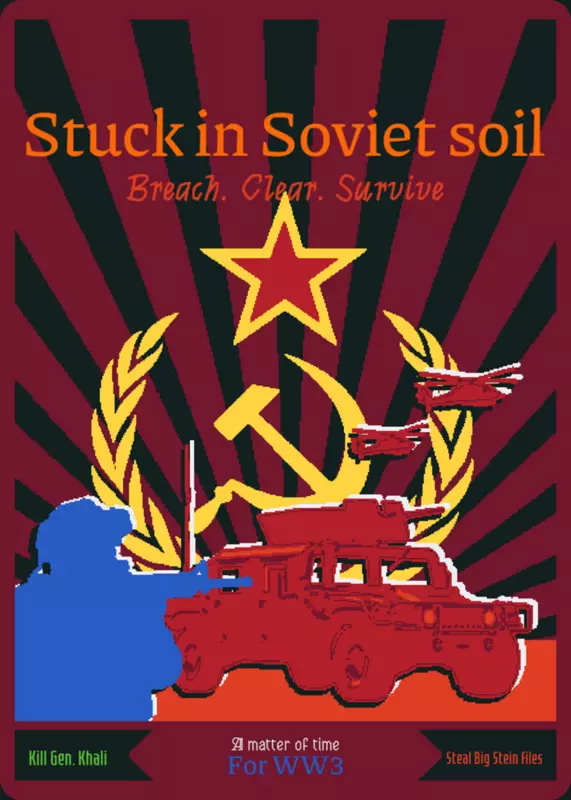 Stuck in Soviet soil by @kiltedgold