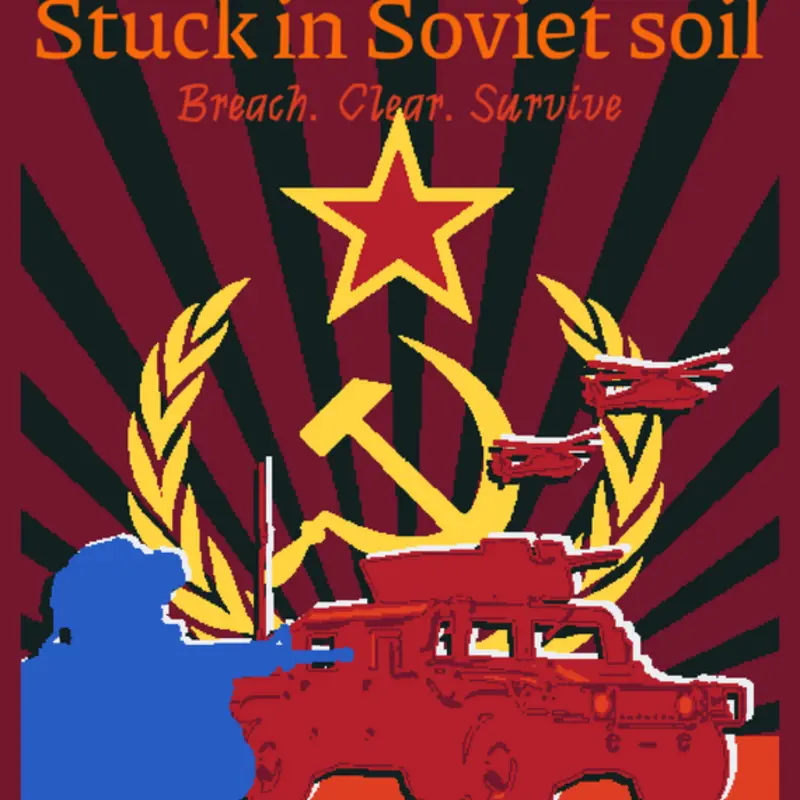 Stuck in Soviet soil by @kiltedgold