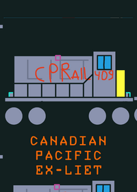 The train CP RAIL ex-liet