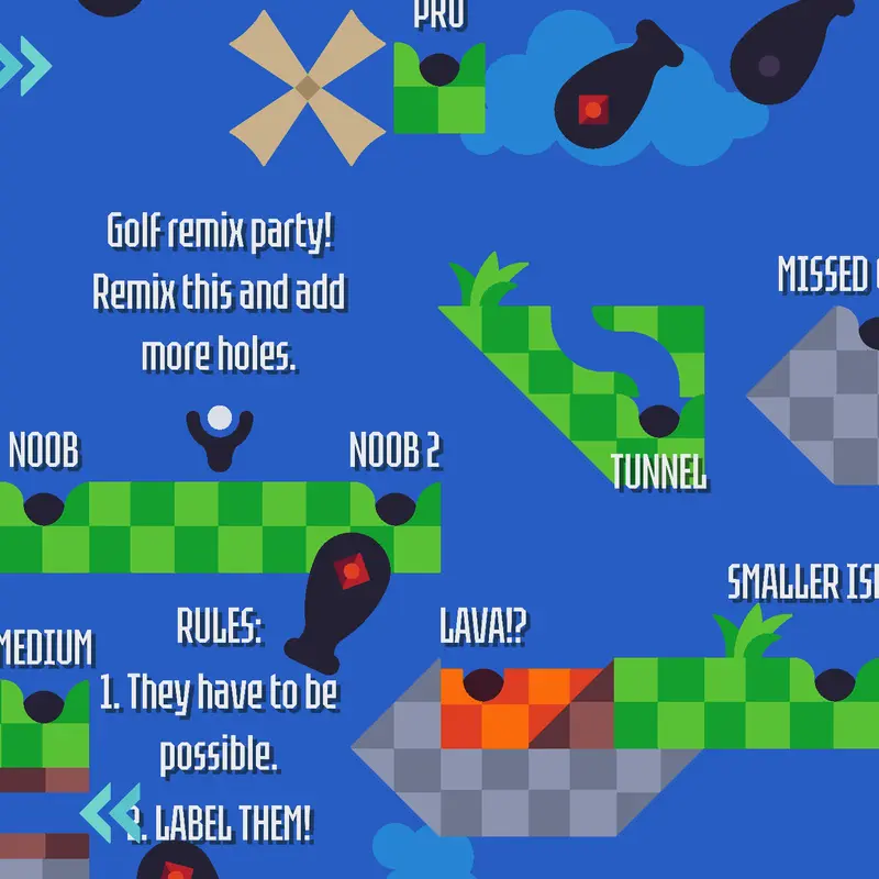Ultimate Remix Party Golf Course by @Pell-In-A-Nutshell