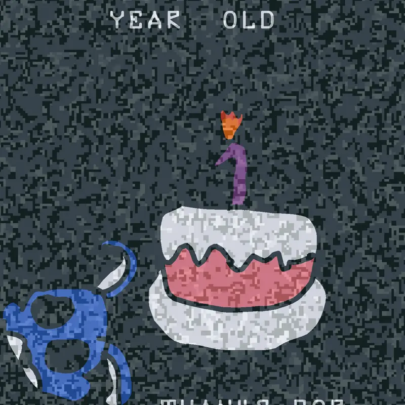 1 year anniversary by @bonnie_the_rabbit