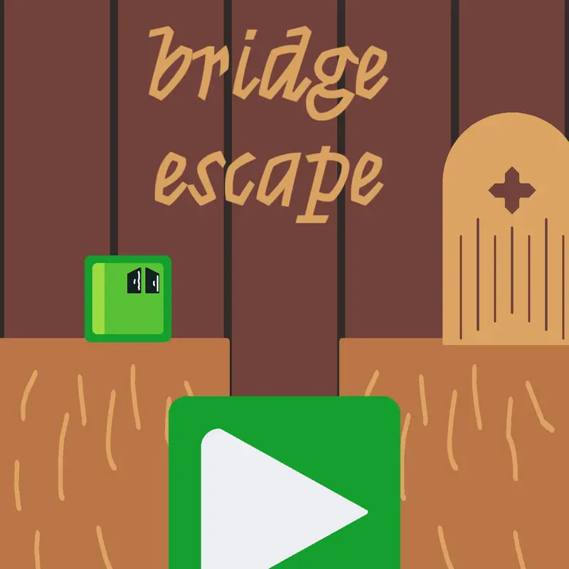 Puzzle Bridge Escape by @choco_bite