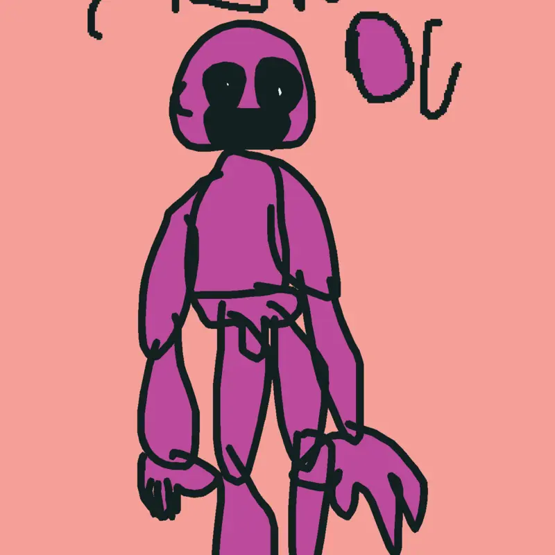 New oc purple dude by @blue_glasses