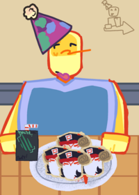 Feed party noob!