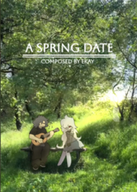 A spring date .