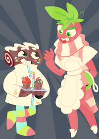 Cosmo and Sprout fanart