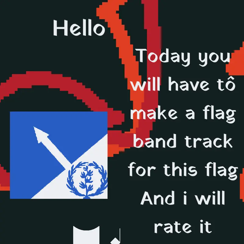 Flag band by @Bouganvilleathehorn