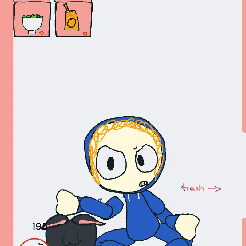 Caseoh ragdoll! by @maid_what_castle
