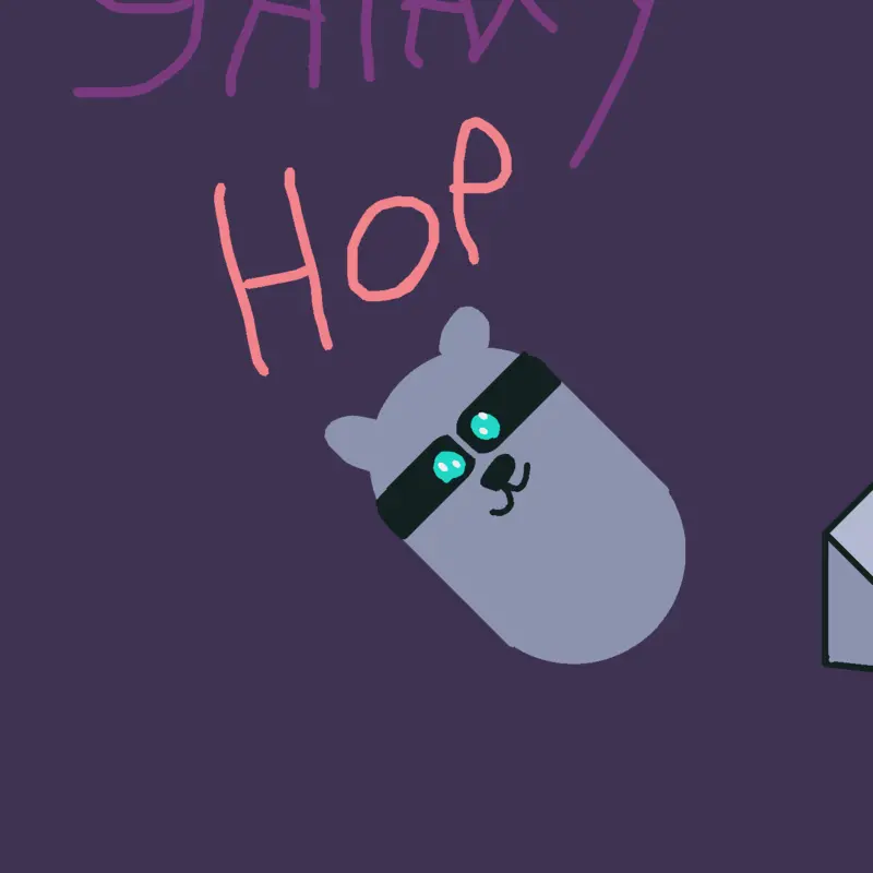 Galaxy hop by @RustyPickles