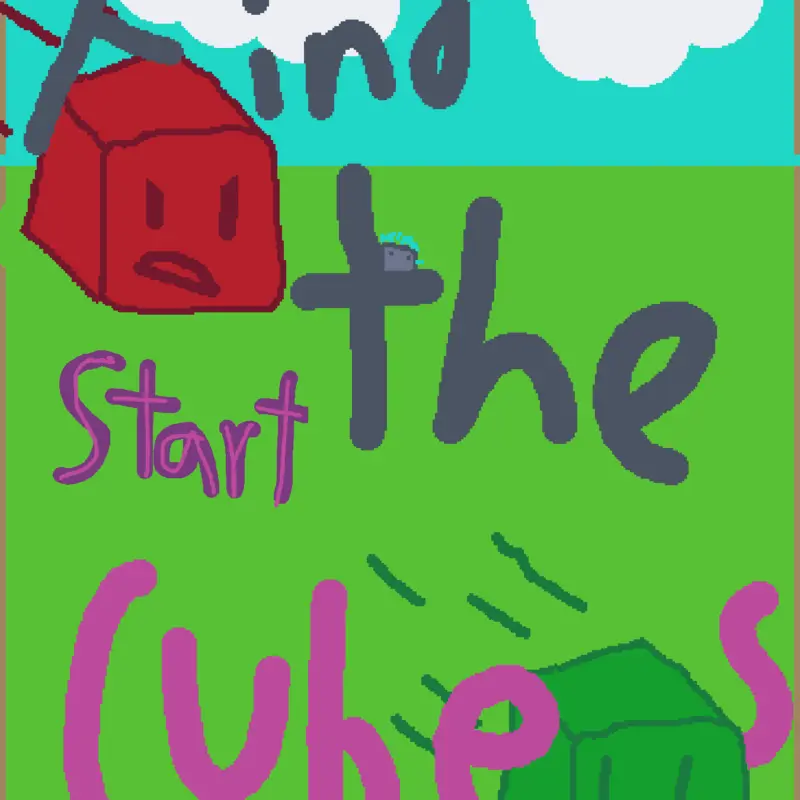 Find the cubes by @CLYDEREXGAMING
