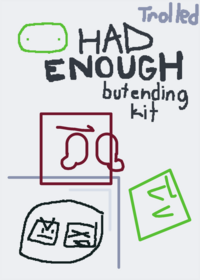 Green cube had enough