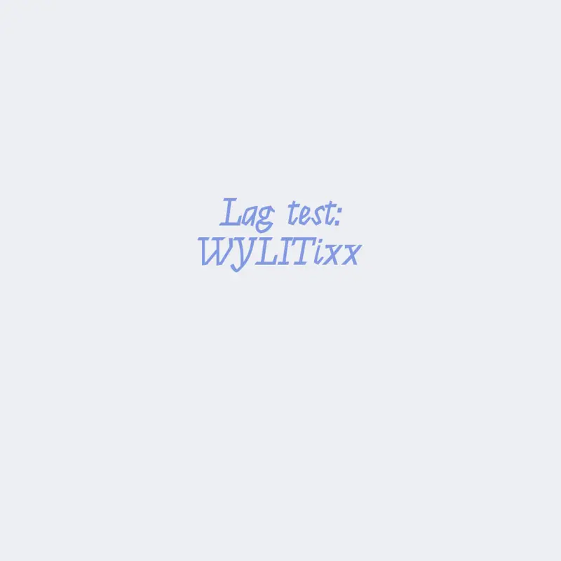 Lag test (Early Access) by @WYLITixx