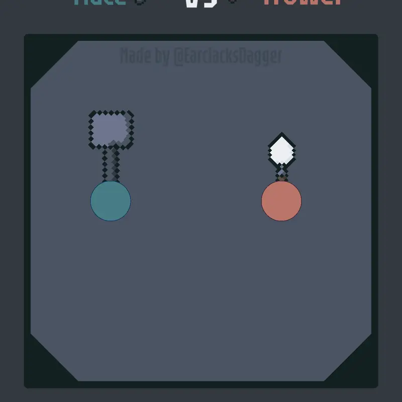 Mace 🎱 vs 🧱 Trowel by @EarclacksBlueDagger
