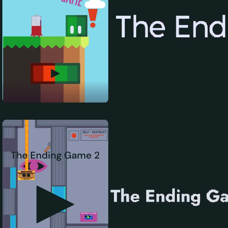 My Ending Game by @Kittycatyou