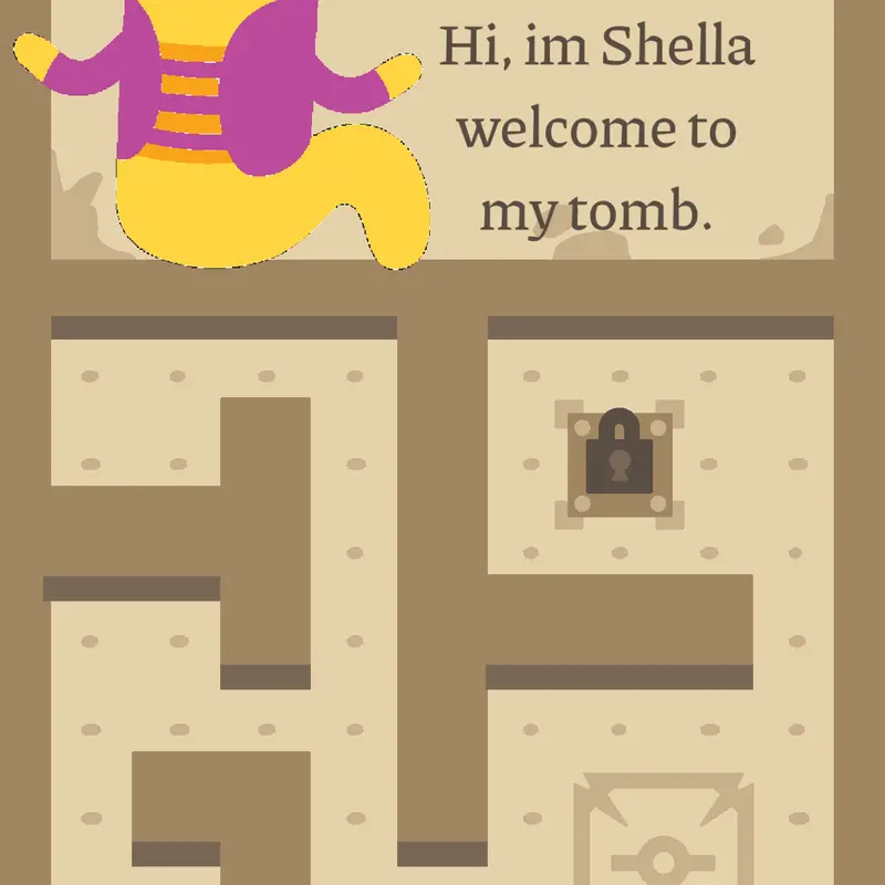 Shella's Maze by @LATBB