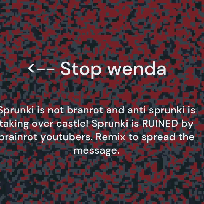 Game by @sprunkigray14