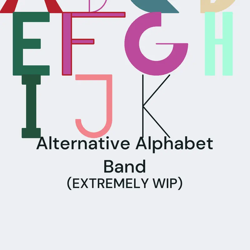 Alternative Alphabet Band by @gunner1028