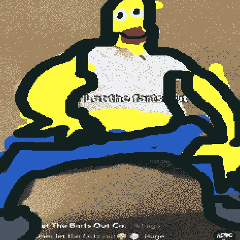 Homer let the farts out by @EYES_fan