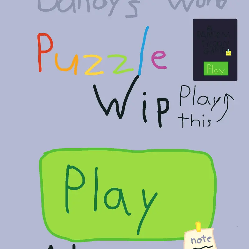 Dandys world puzzle by @flora112
